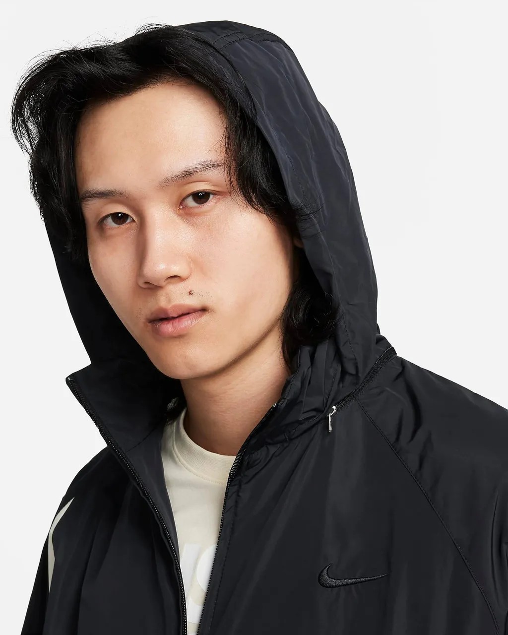 [국내매장판] 나이키 남성 풀집 우븐 자켓 바람막이 간절기 블랙(빅스우시), XXL - 상세 이미지 5
