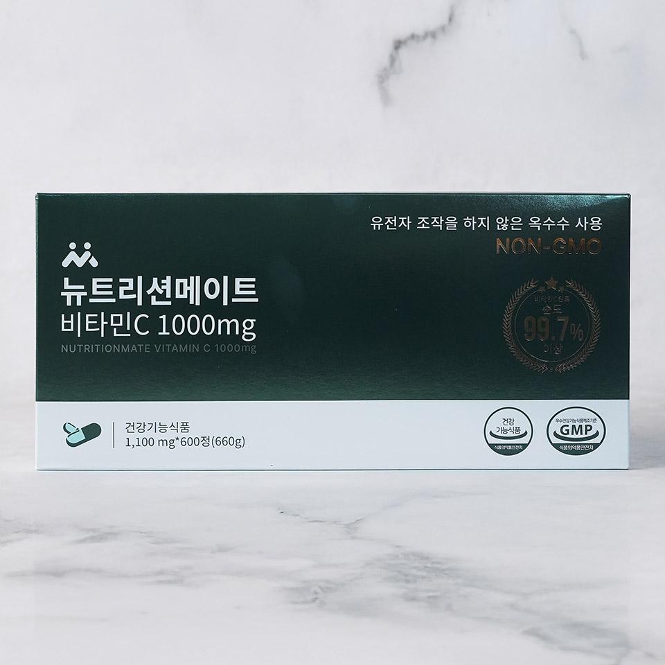 메가마트 뉴트리션메이트 비타민C1000 1100mgx600정