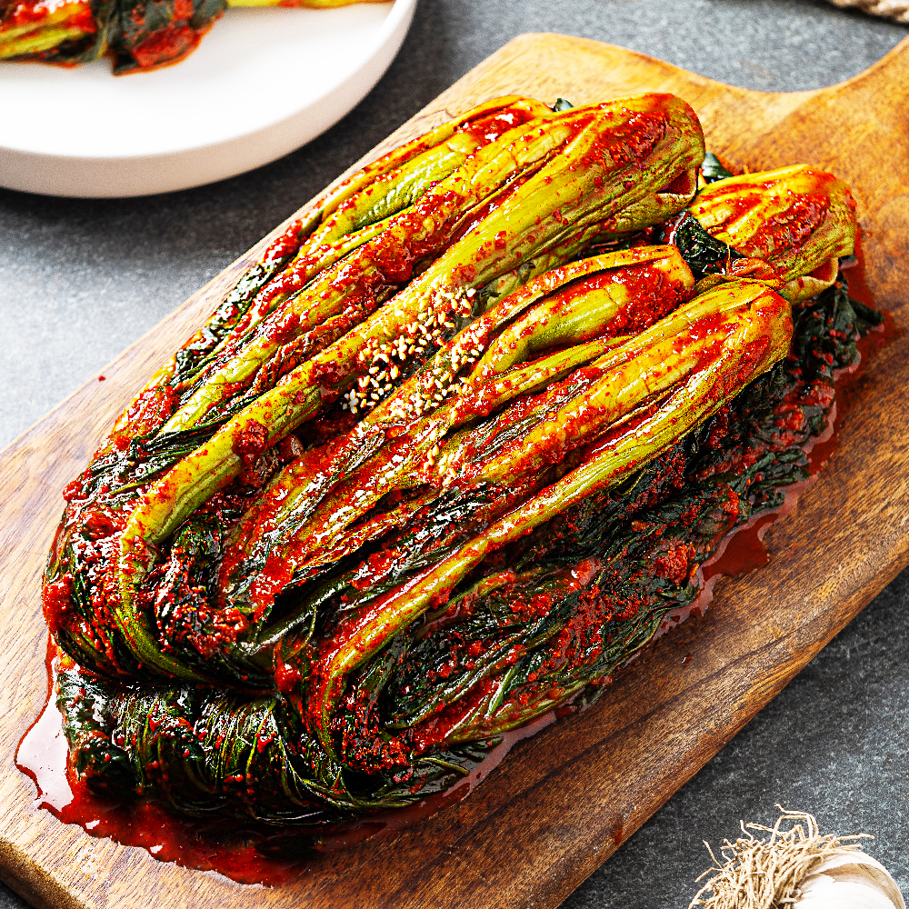 여수 명물 돌산 갓김치 2kg 국내산 전라도 갓 김치