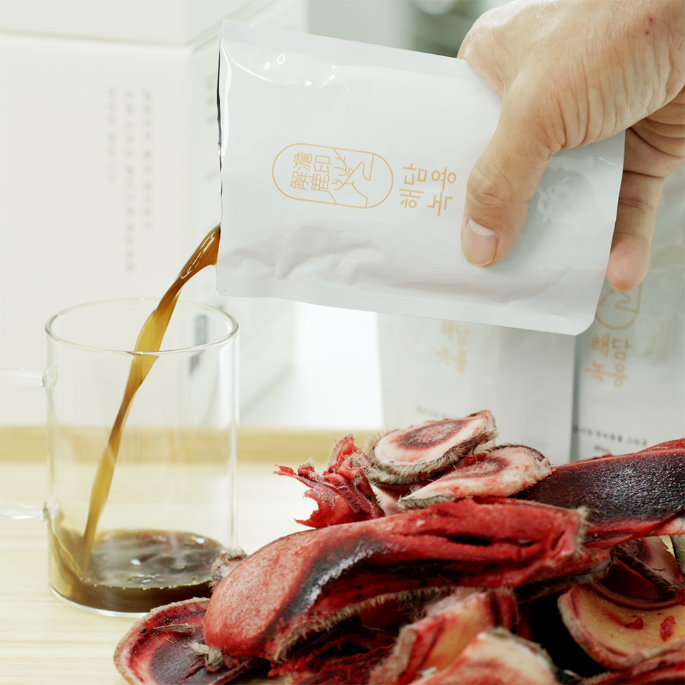 해담녹용 러시아계 엘크사슴 녹용 진액 건강즙 7.2kg 3달분 - 메인 이미지