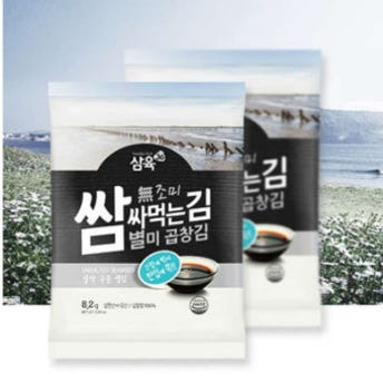 삼육김 무조미 쌈싸먹는김 별미곱창 (4절10매) 7.2g, 1개 - 상세 이미지 3