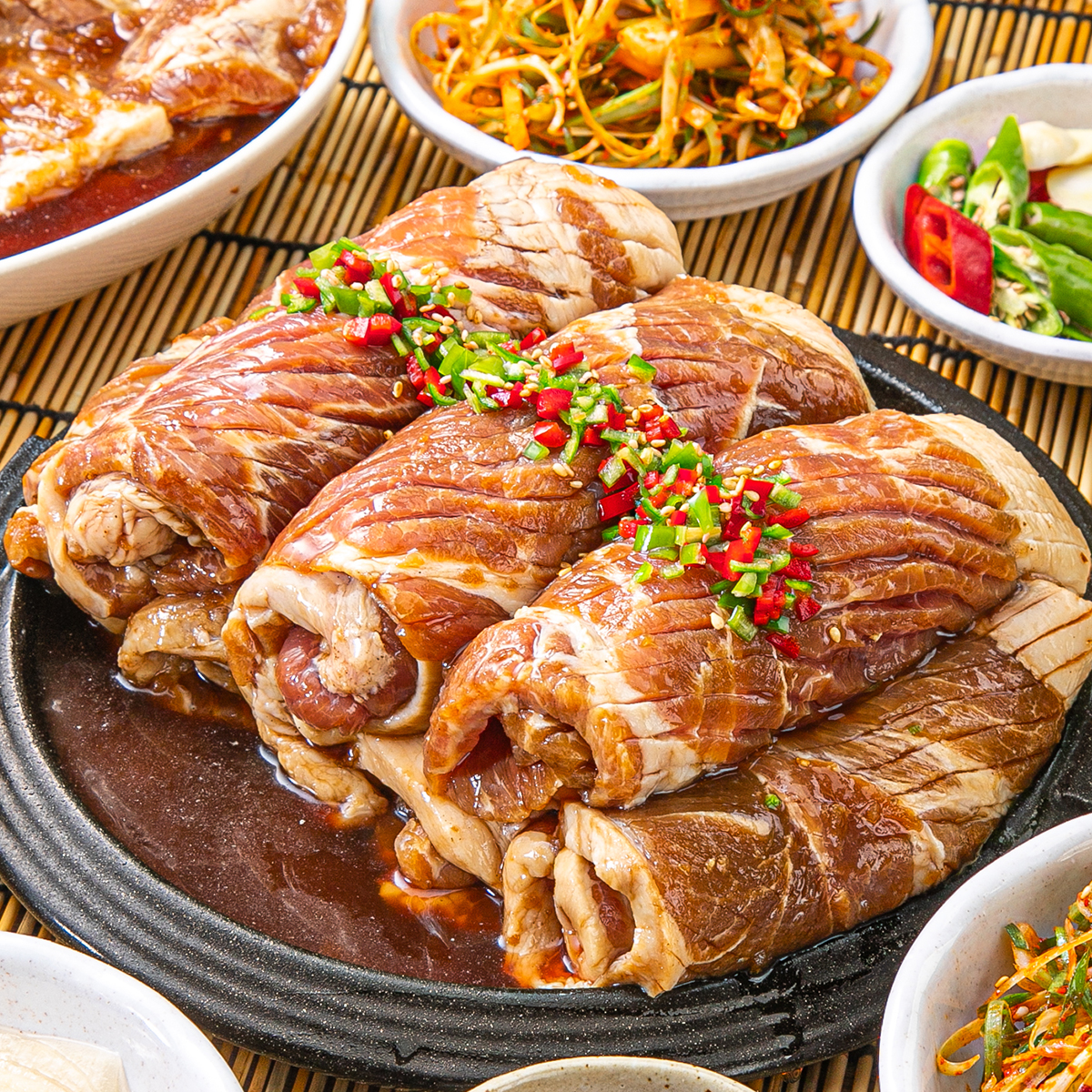제철밥상 포천식 갈비양념 이동왕구이 1kg - 상품 이미지