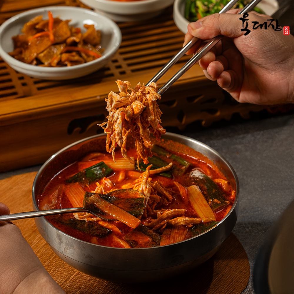[신제품] 닭개장 원조 옛날전통육개장 [육대장본점] 파개장 육대장 육계장 밀키트850g 2인분 - 상세 이미지 5
