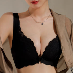 앞후크브라 가슴골 벌어진 처짐방지 작은 퍼진 새가슴 모아주는 리프팅 부유... 착용 후기 | 사이즈/핏 총정리 - 상품 이미지 2