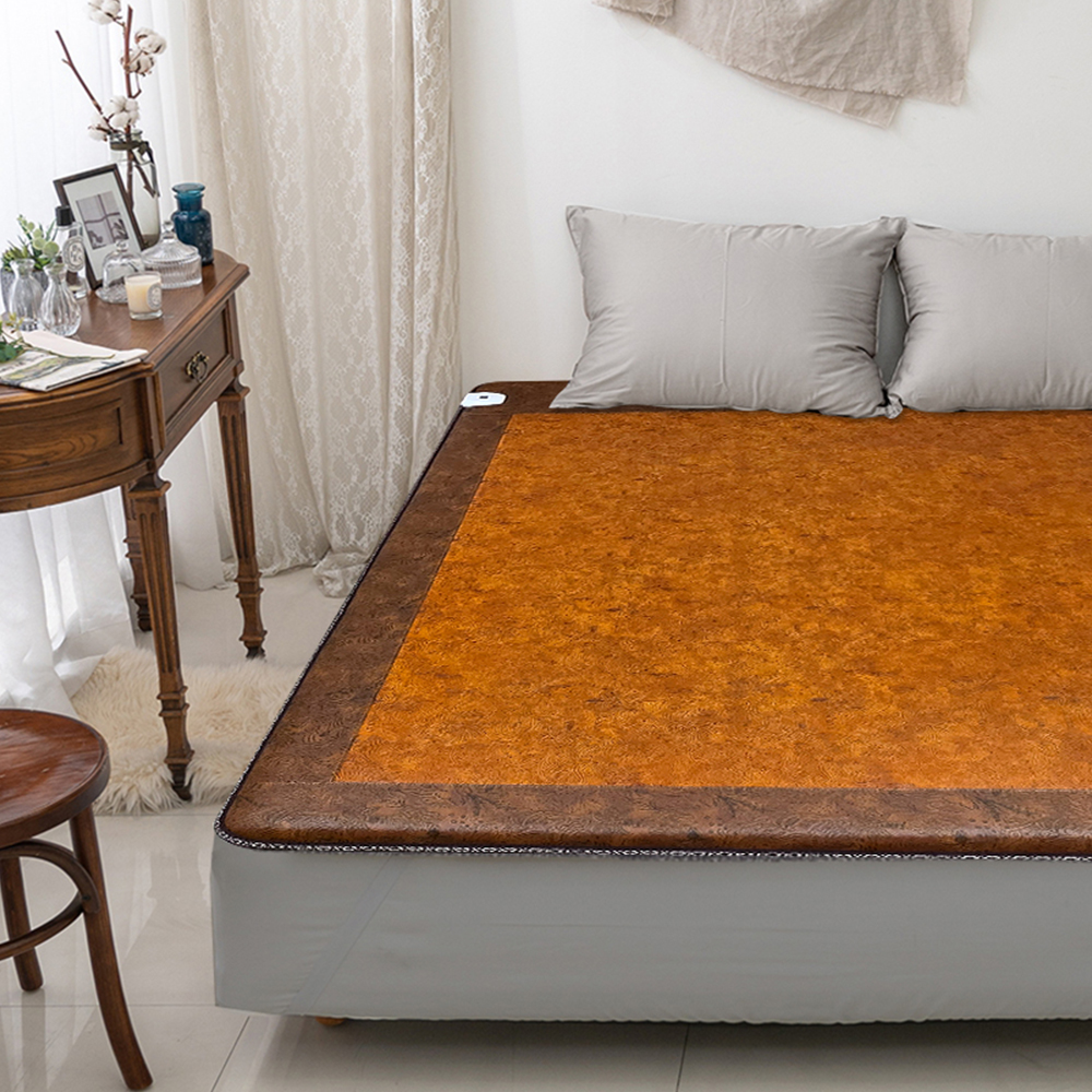 3H 한일온열기 야자수 사각 슈퍼싱글 두꺼운 그래핀 탄소 전자파없는 1인 전기매트 전기장판