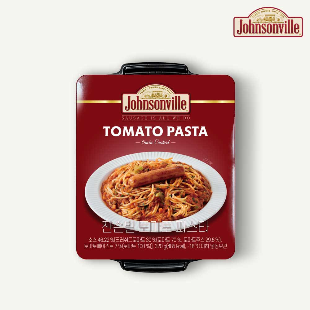 쟌슨빌 소시지 파스타 3종 (토마토, 크림, 풍기)