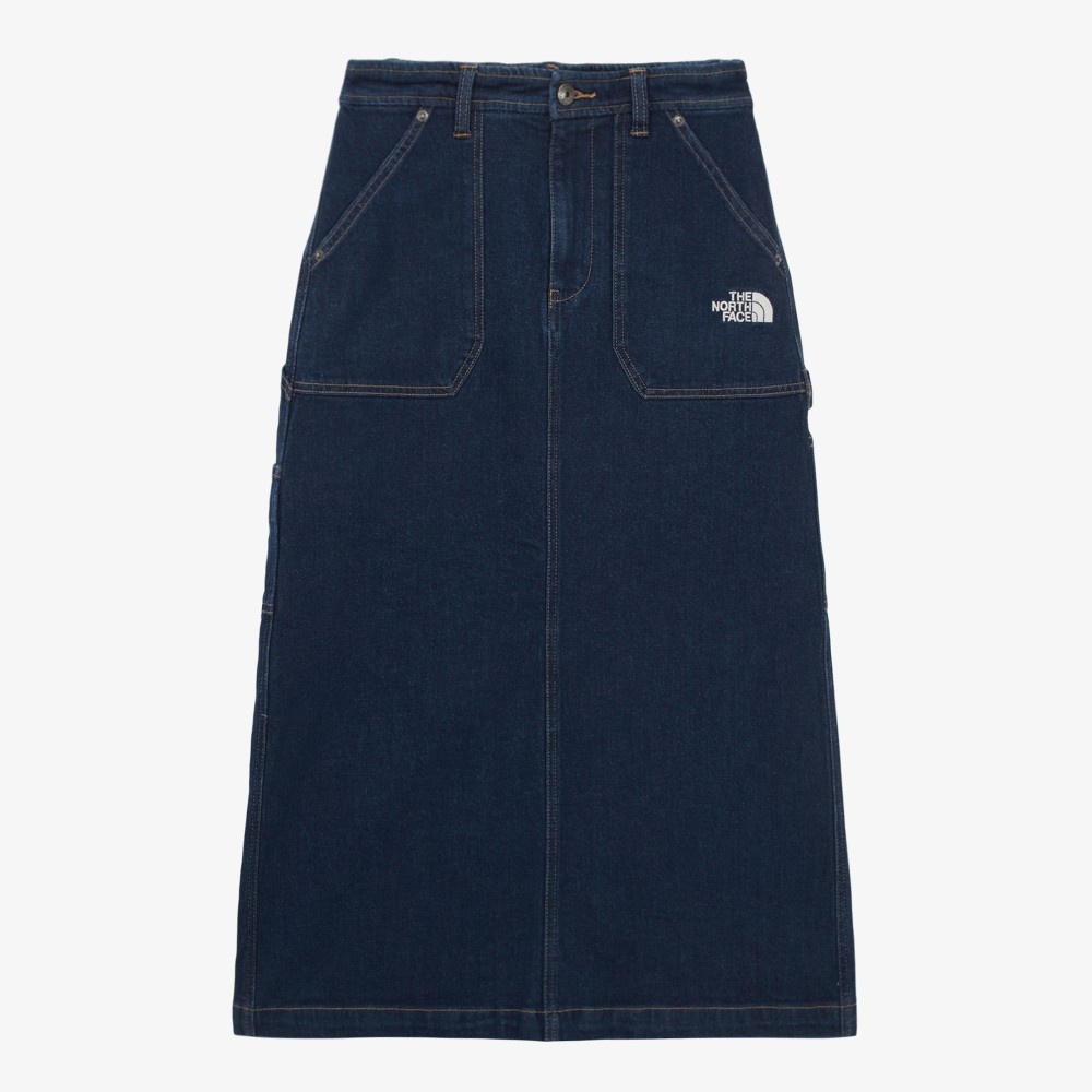 노스페이스 여성 청치마 블루릿지 데님 스커트 NK6NR54A NK6NR54