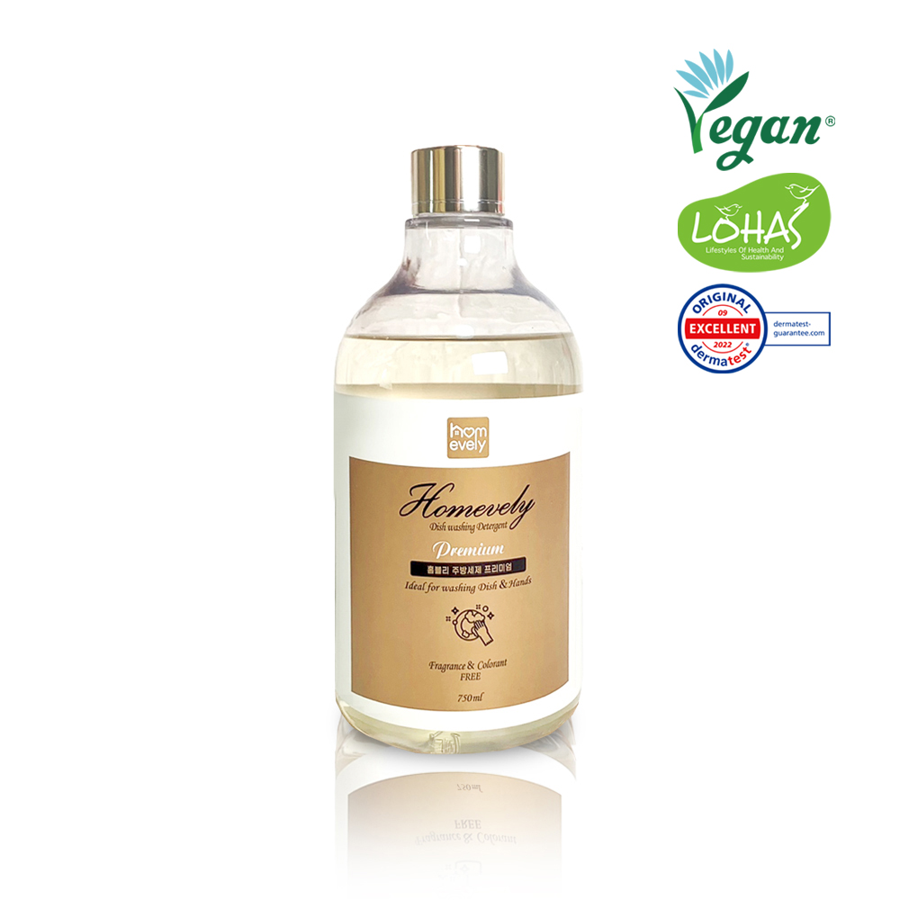 홈블리 주방세제 프리미엄 1종 과일 야채 세척제 유아겸용 750ml, 1개 - 상세 이미지 3