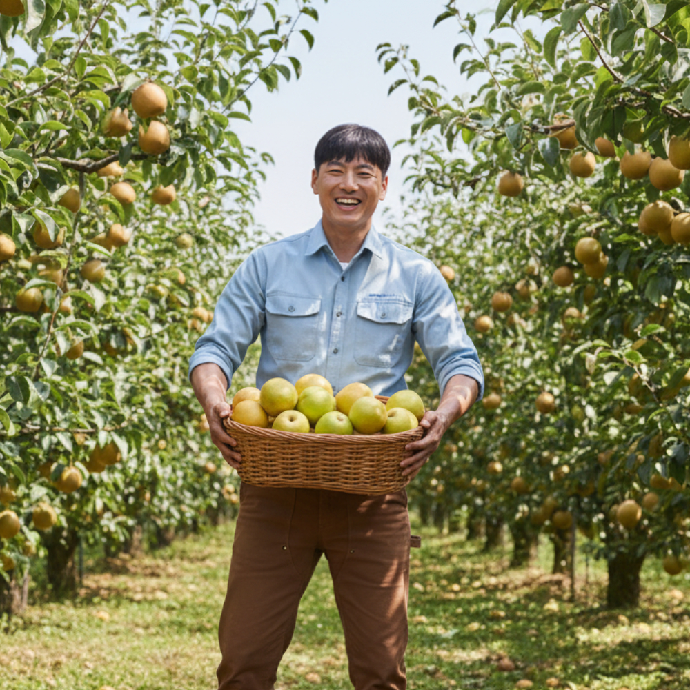 신고배 못난이 가정용 김장용 배 12Brix, 5kg, 1개 - 상품 이미지