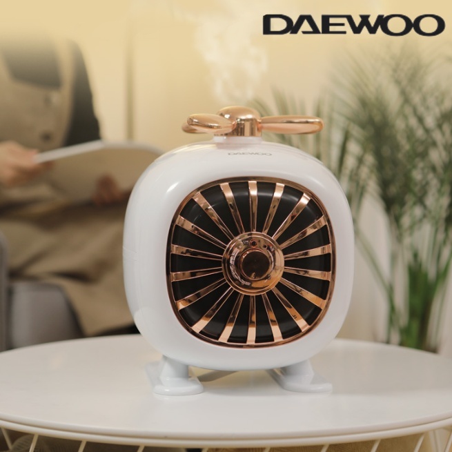 UV 초음파가습기 저소음 무드등 레트로 인테리어 초음파식가습기