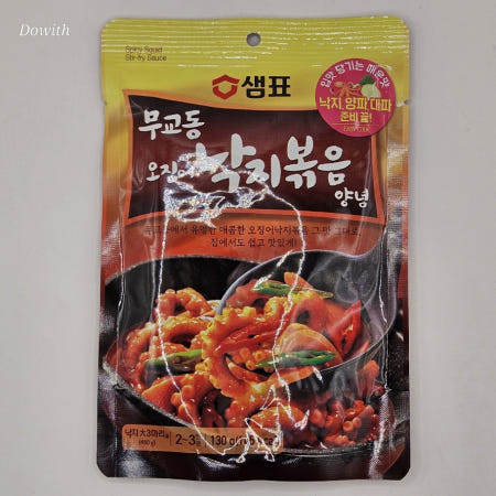 샘표 무교동 오징어 낙지볶음 양념 130g x 12개