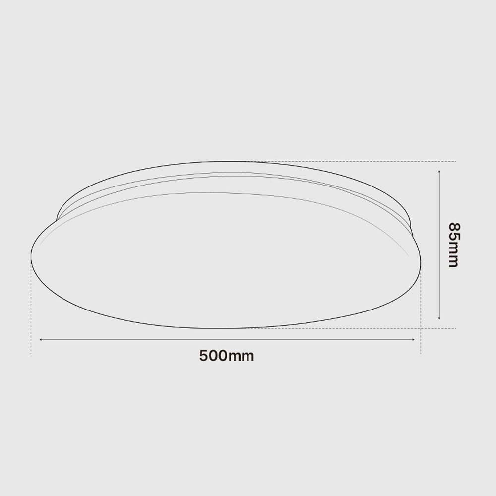 LED 방등 안방 거실 천장조명 60W 일루온