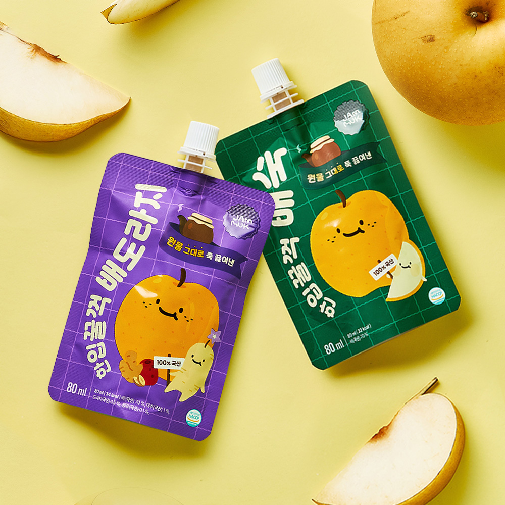 잼먹 한입꿀꺽 배도라지즙 20팩 돌 주스