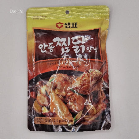 샘표 안동찜닭 양념소스 210g, 12개