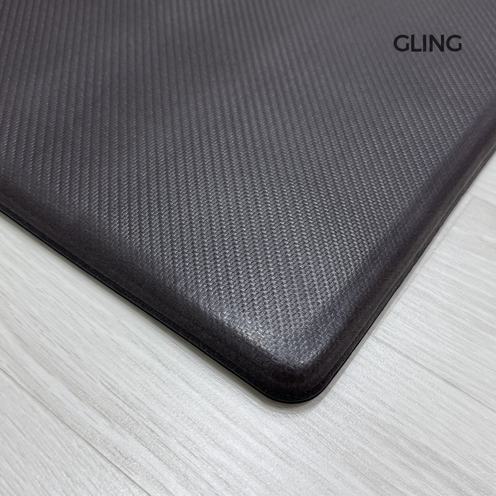 주방매트 PVC 방수 발이편안한 미끄럼 방지 대형 두께1.9cm 그레이 S사이즈