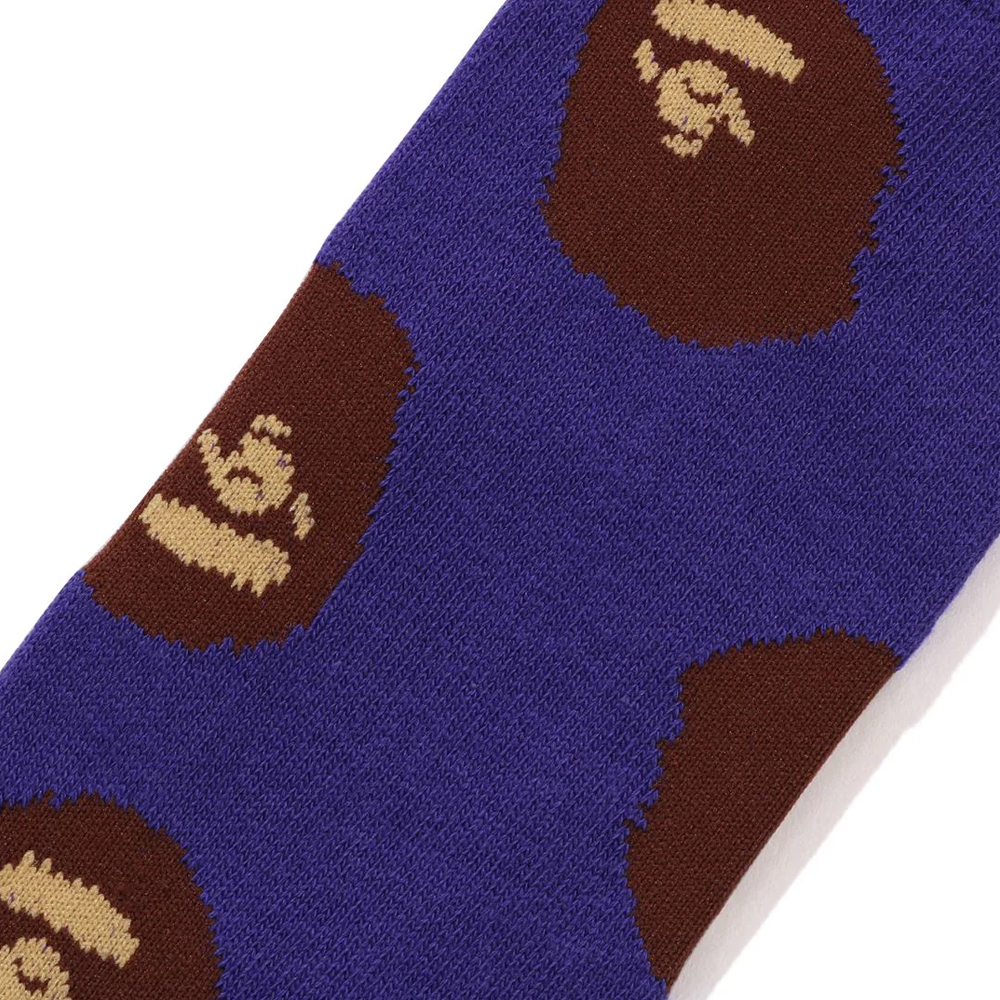 베이프 양말 APE HEAD PATTERN SOCKS 1L80-184-004 - 상세 이미지 5