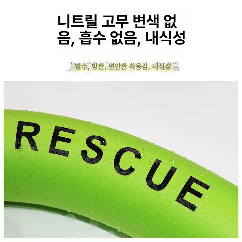 레스큐튜브 부력 스틱 인명 구명봉 물놀이 구명부환 오렌지 대형 상업용 구명환 수상 오렌지 - 상세 이미지 5
