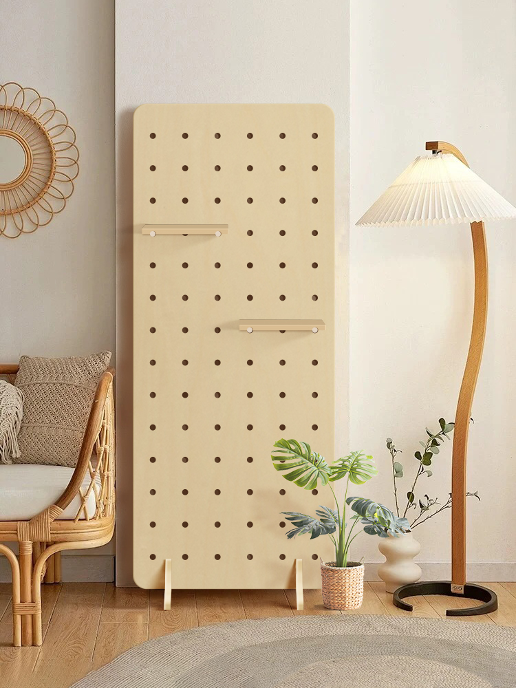 냉장고가벽 셀프 베란다 냉장고파티션 우드 화이트 카페 자작나무 50x80cm - 상세 이미지 5