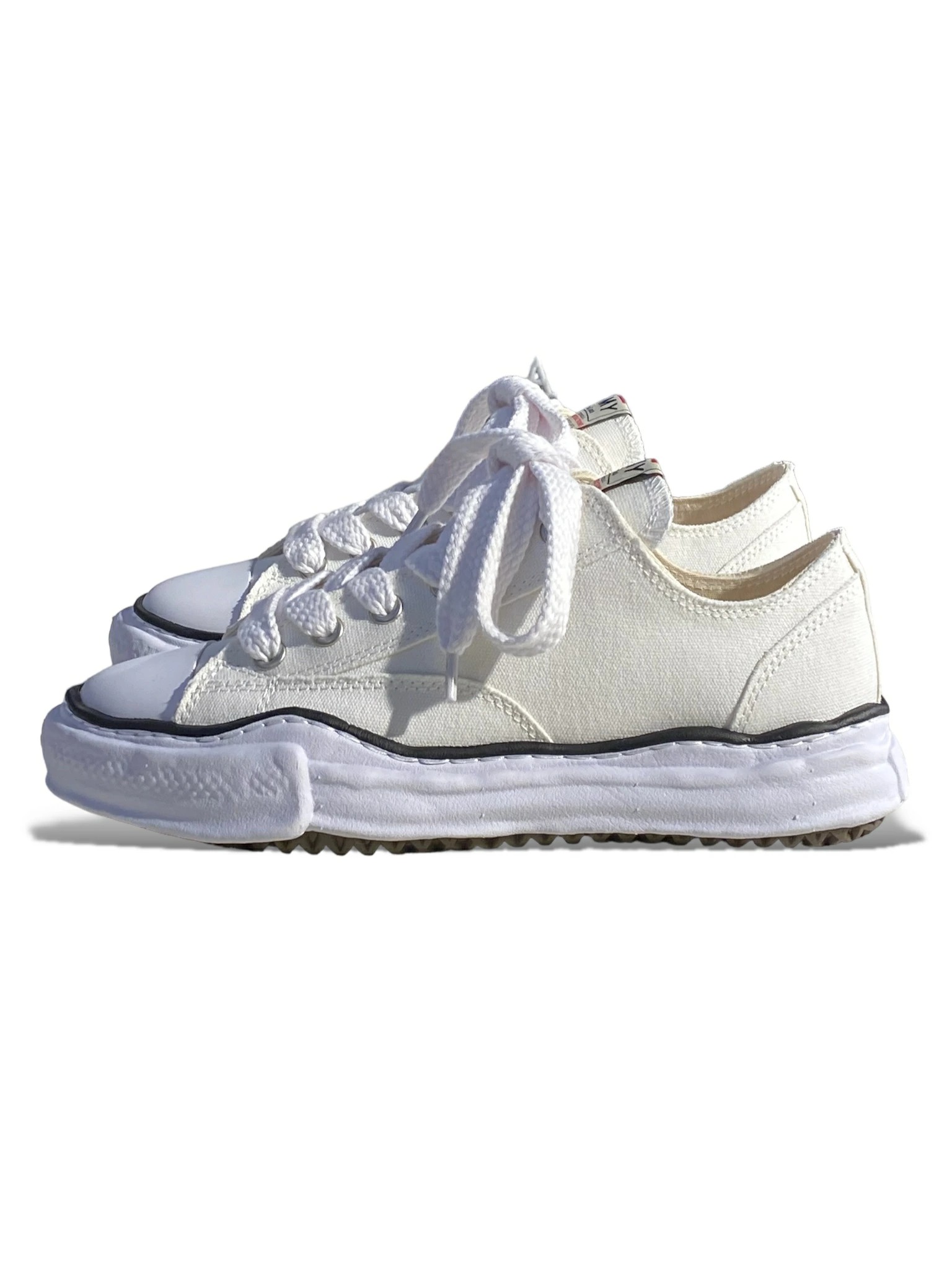 메종 미하라야스히로 오리지널 솔 스니커즈 피터슨 A01FW702 WHITE - 상세 이미지 3