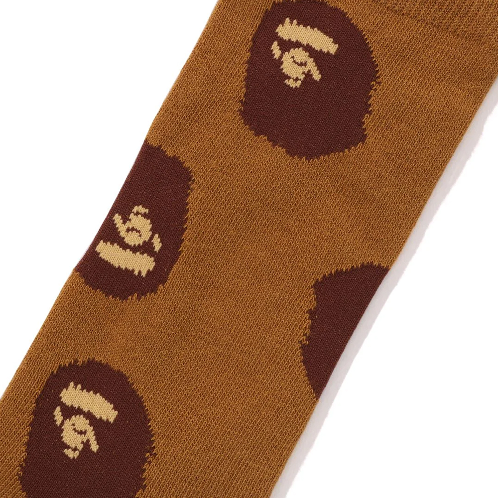 베이프 양말 APE HEAD PATTERN SOCKS 1L80-184-004 - 상세 이미지 4