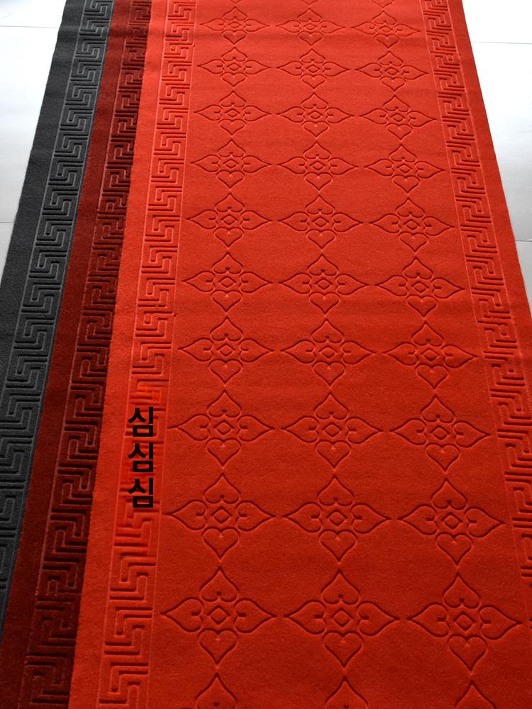 레드카펫 행사용 출입구 무대 카페트 폭 고급 전시장 브라이트레드 200cmx80cm - 상세 이미지 5