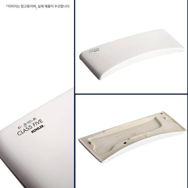 양변기 물탱크 43x19.7cm 세라믹 덮개 교체용 가정용 뚜껑 변기 사진 제공 - 상세 이미지 5