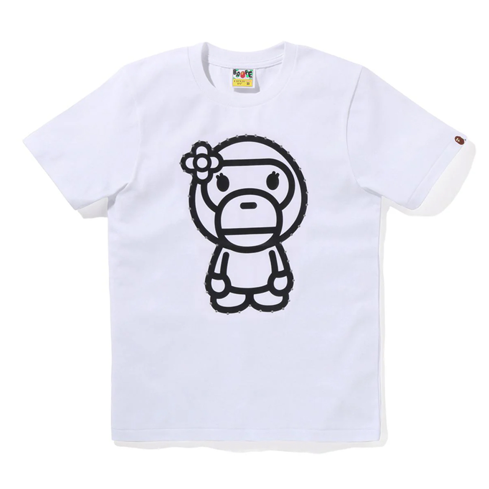 베이프 우먼즈 반팔티 CRYSTAL STONE BIG BABY LISA TEE 2L80-210-025 - 상세 이미지 2