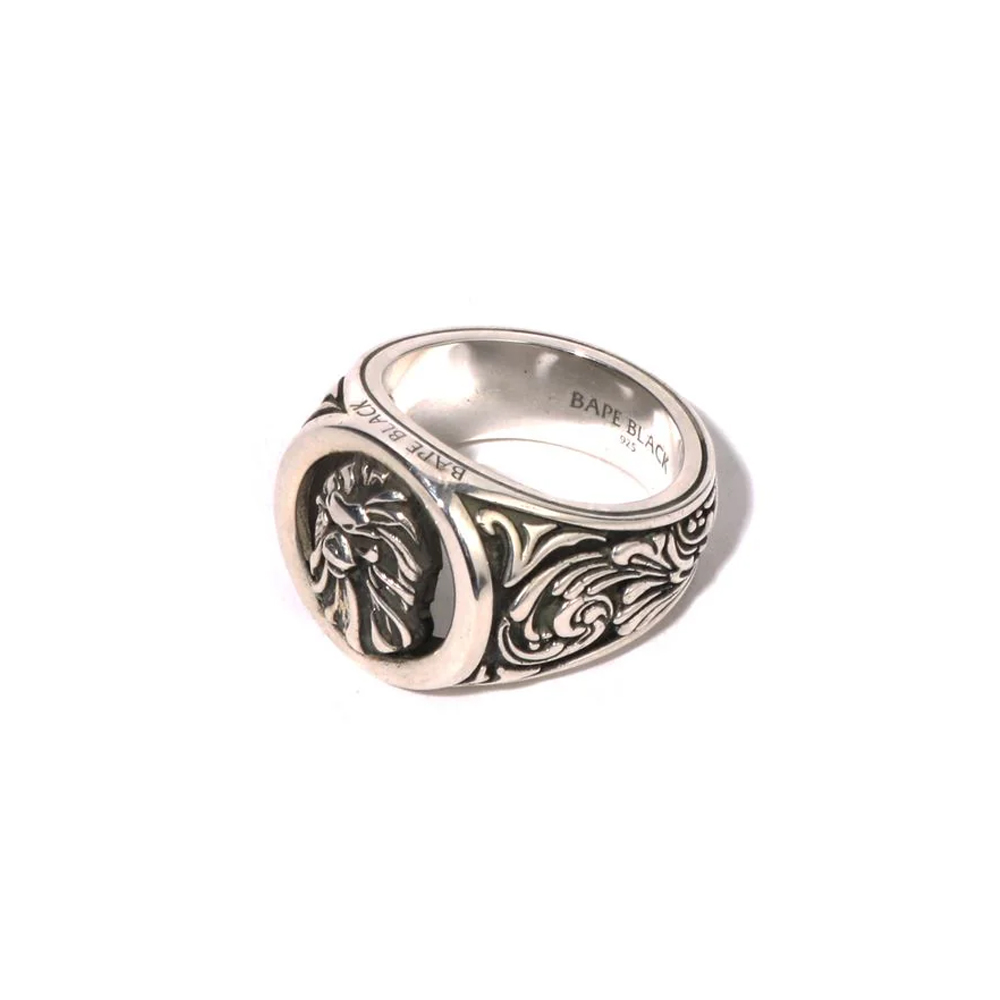 베이프 반지 MAD FACE RING WITH VOILD 1L70-182-306 - 상세 이미지 2