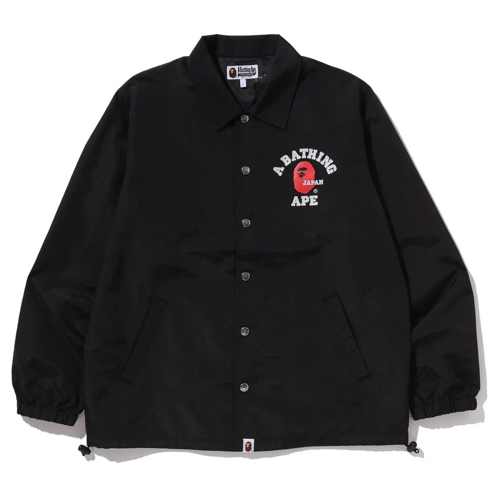 베이프 자켓 COLLEGE ONE POINT COACH JACKET 1L72-140-001 - 상품 이미지