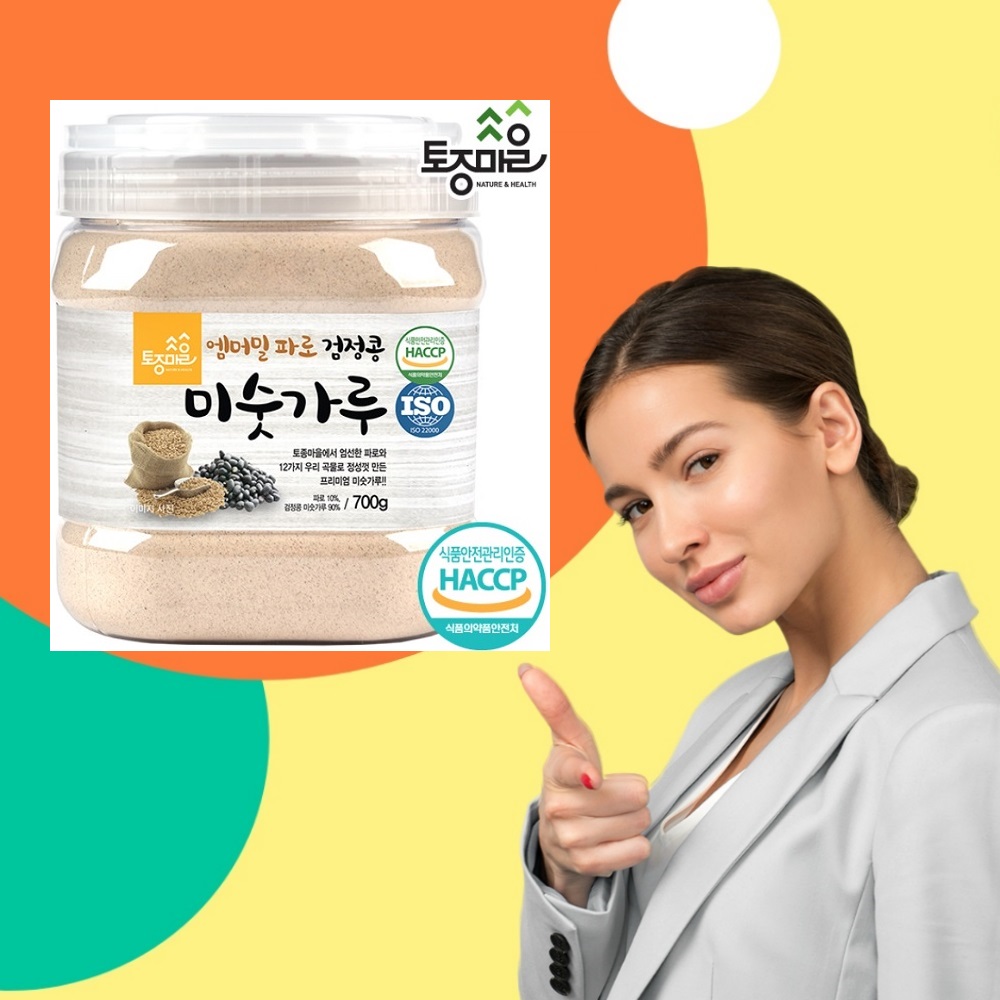 엠머밀 파로 검정콩 미숫가루 700g - 상품 이미지