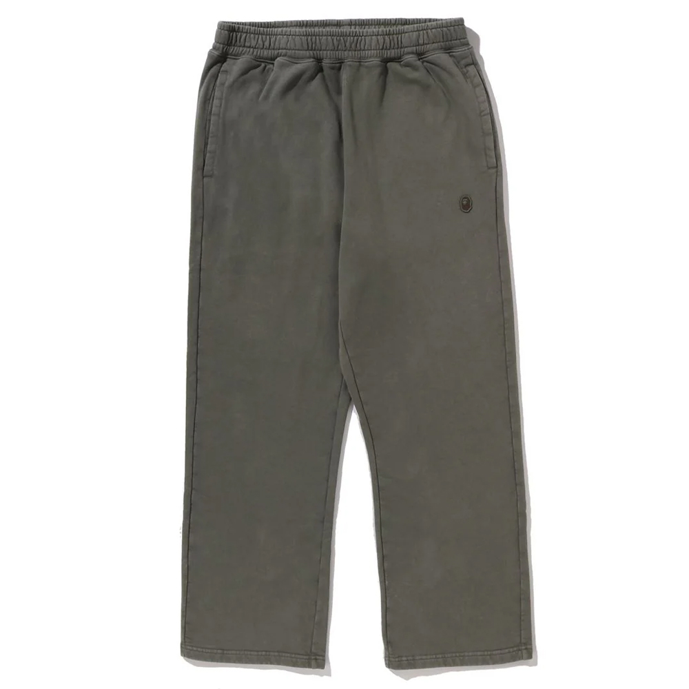 베이프 바지 ONE POINT RELAXED FIT WIDE LEG SWEATPANTS 1L70-152-309 - 상세 이미지 2