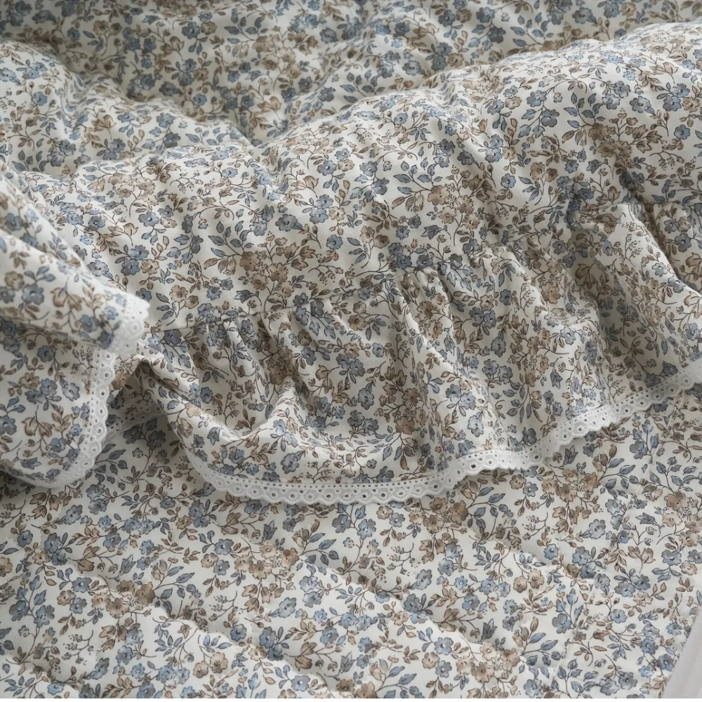 광목 60수 순면 아사이불 따뜻한 사계절 면 두꺼운 겨울 광목 차렵 이불 SS