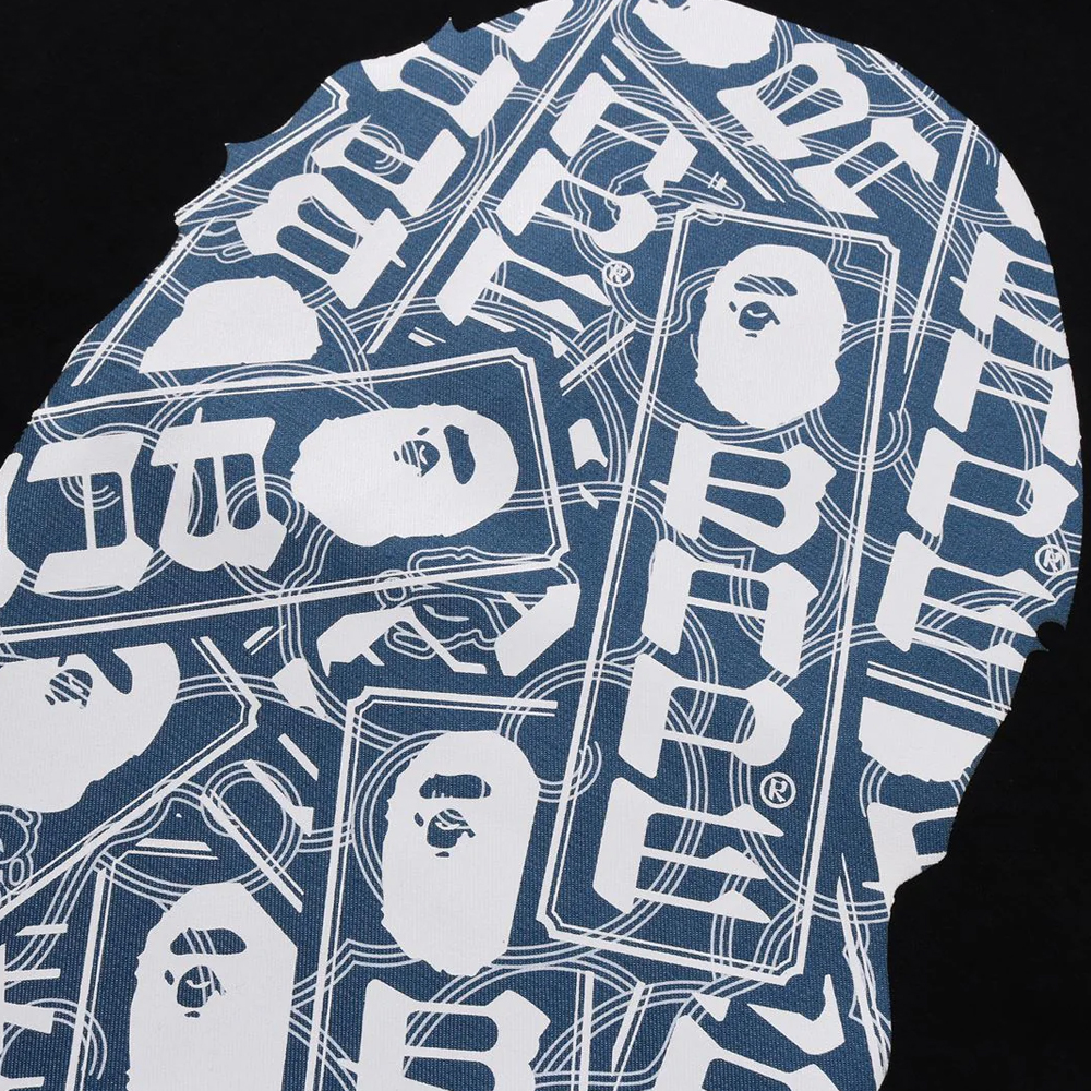 베이프 반팔티 JAPANESE CLOUD CAMO LABEL TEE 1L80-110-047 - 상세 이미지 4