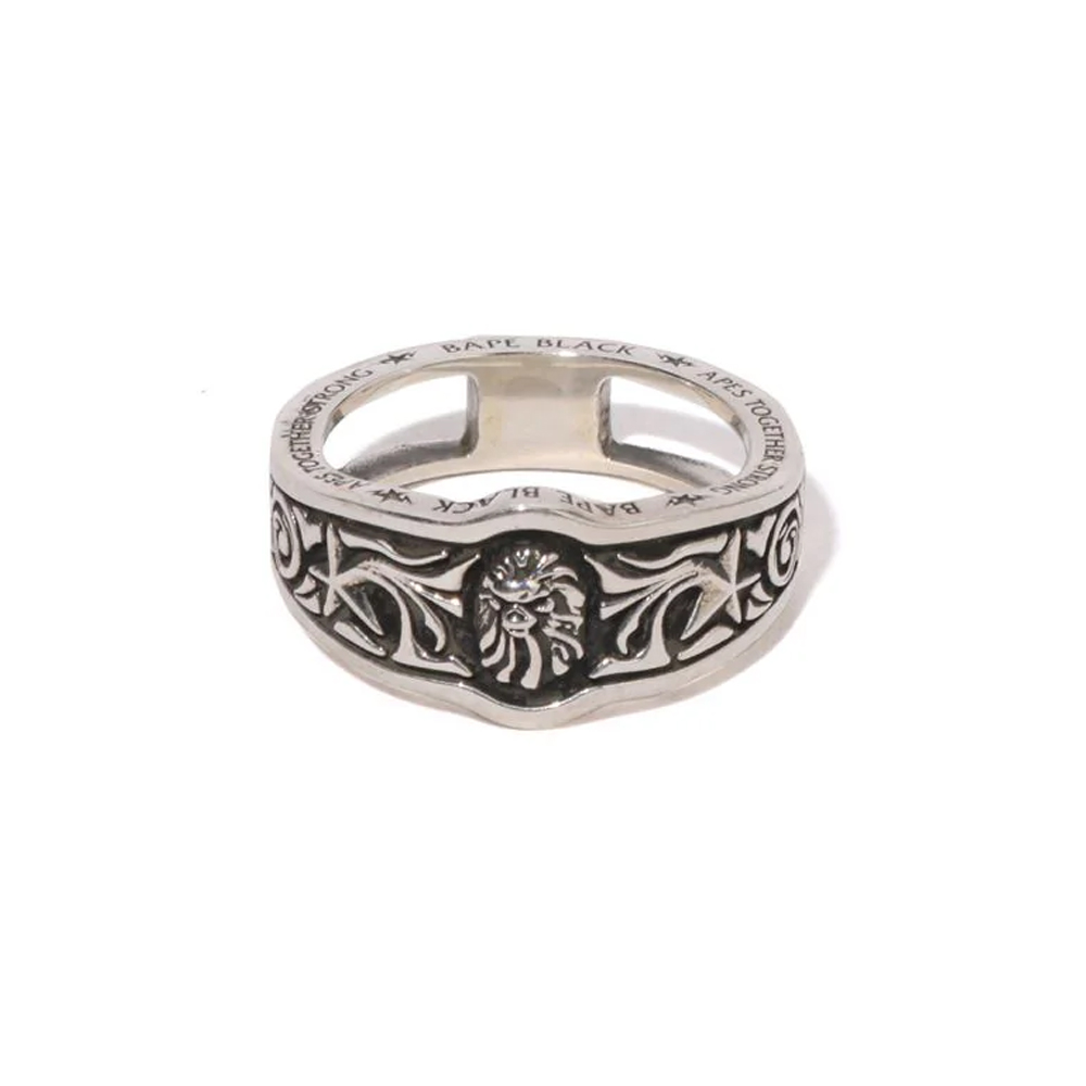 베이프 반지 MAD FACE PENDANT RING 1L70-182-307 - 메인 이미지