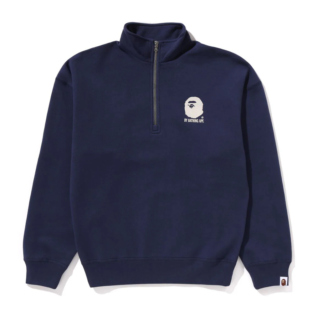 베이프 우먼즈 맨투맨 BY BATHING APE HALF ZIP SWEATSHIRT 1L80-213-004 - 상세 이미지 2
