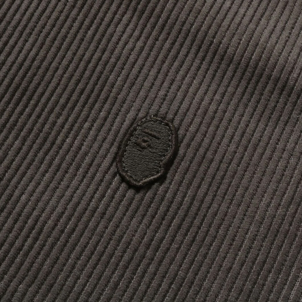 베이프 셔츠 ONE POINT HEAVY WASHED CORDUROY LS SHIRT 1L80-131-306 - 상세 이미지 5