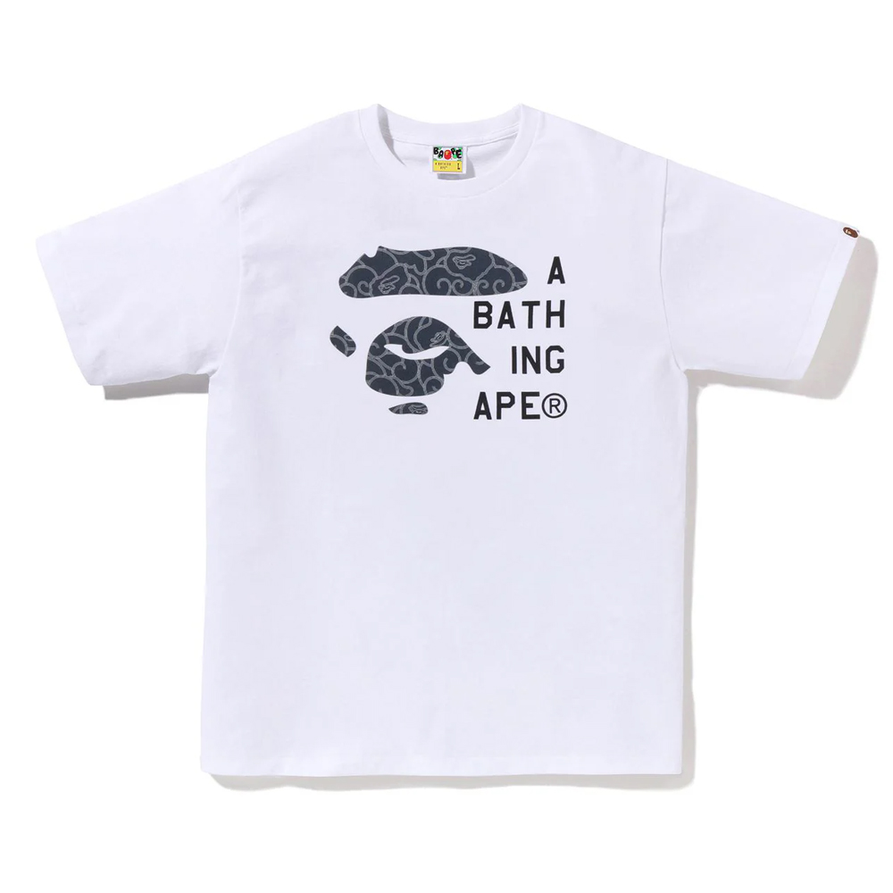 베이프 반팔티 JAPANESE CLOUD CAMO FACE TAG TEE 1L80-110-046 - 상세 이미지 2