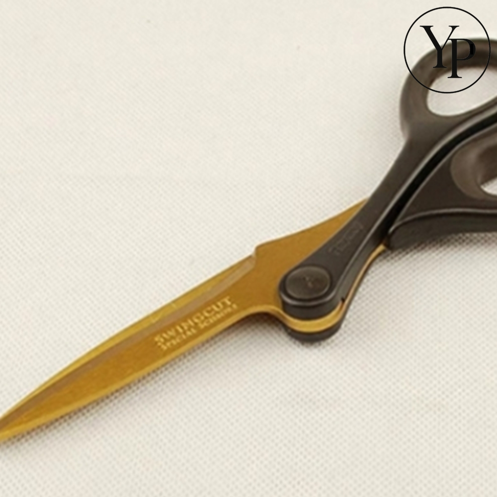 티탄 코팅 일본 가위 페트병 자르는 스윙 효과 일제 문구 - 상품 이미지