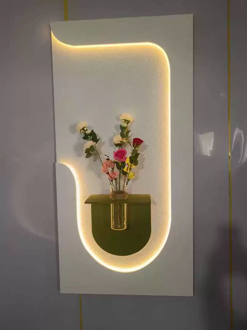 LED화분액자 벽 호텔 감성화분액자 조명액자 인테리어 장식 스타일 B 50x100cm 플러그인 220V+리모컨 - 상세 이미지 5