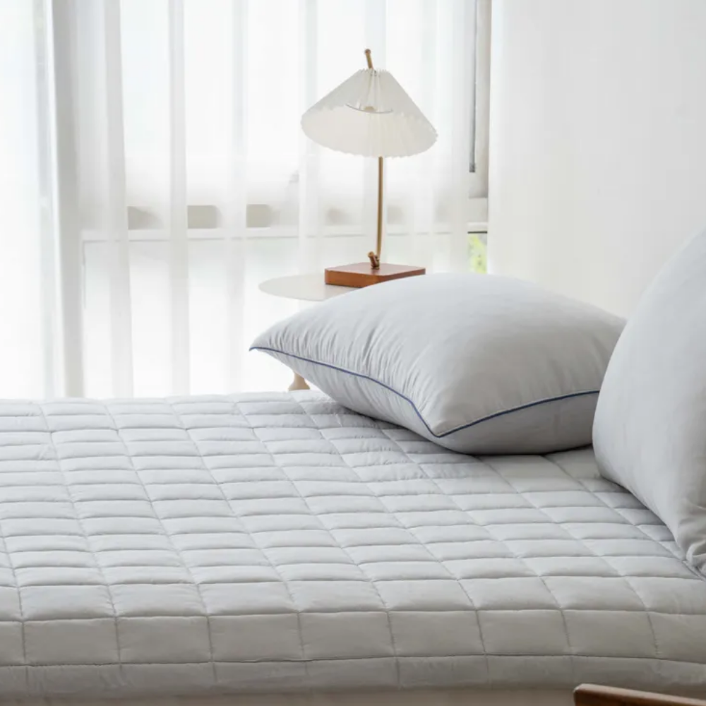 텐셀 모달패드 고정밴드 부드러운 촉감 사계절 가을 겨울 모달 이브자리 침대 패드 SS