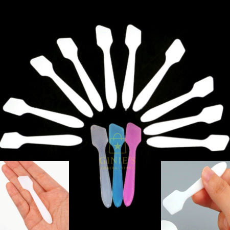 PP 미니 소분 스페출라 10P 샘플용스패출라 주방소분도구 소형조리도구