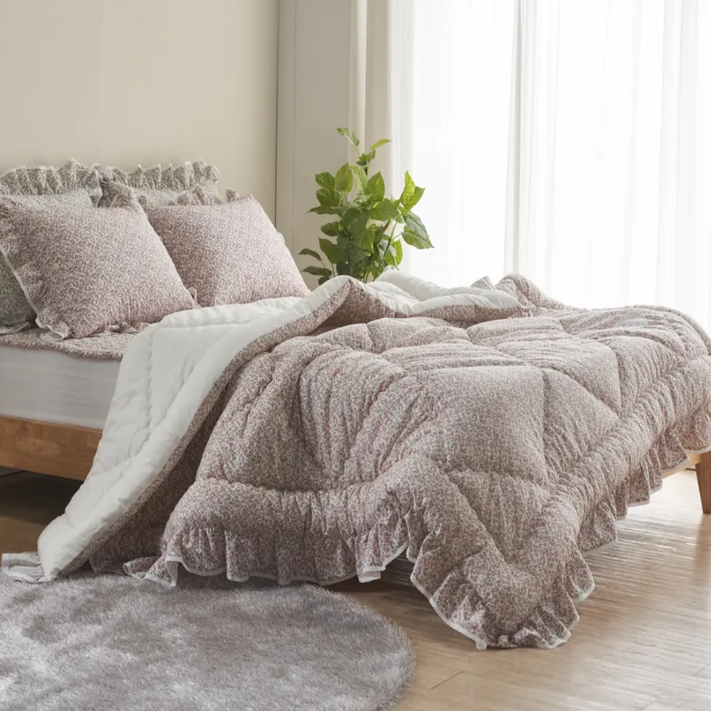 광목 60수 순면 아사이불 따뜻한 사계절 면 두꺼운 겨울 광목 차렵 이불 SS