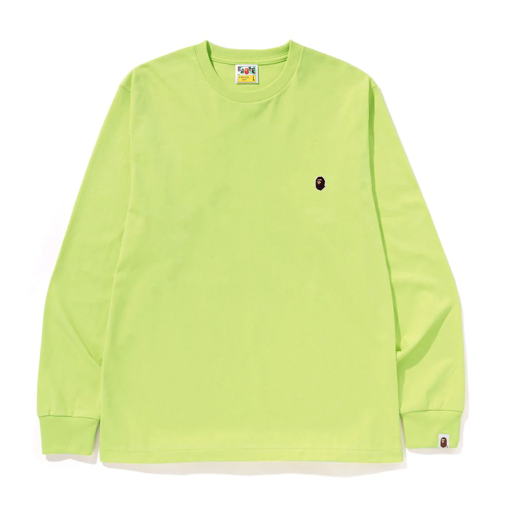 베이프 긴팔티 ONE POINT LS TEE 1L80-111-002 - 상세 이미지 3
