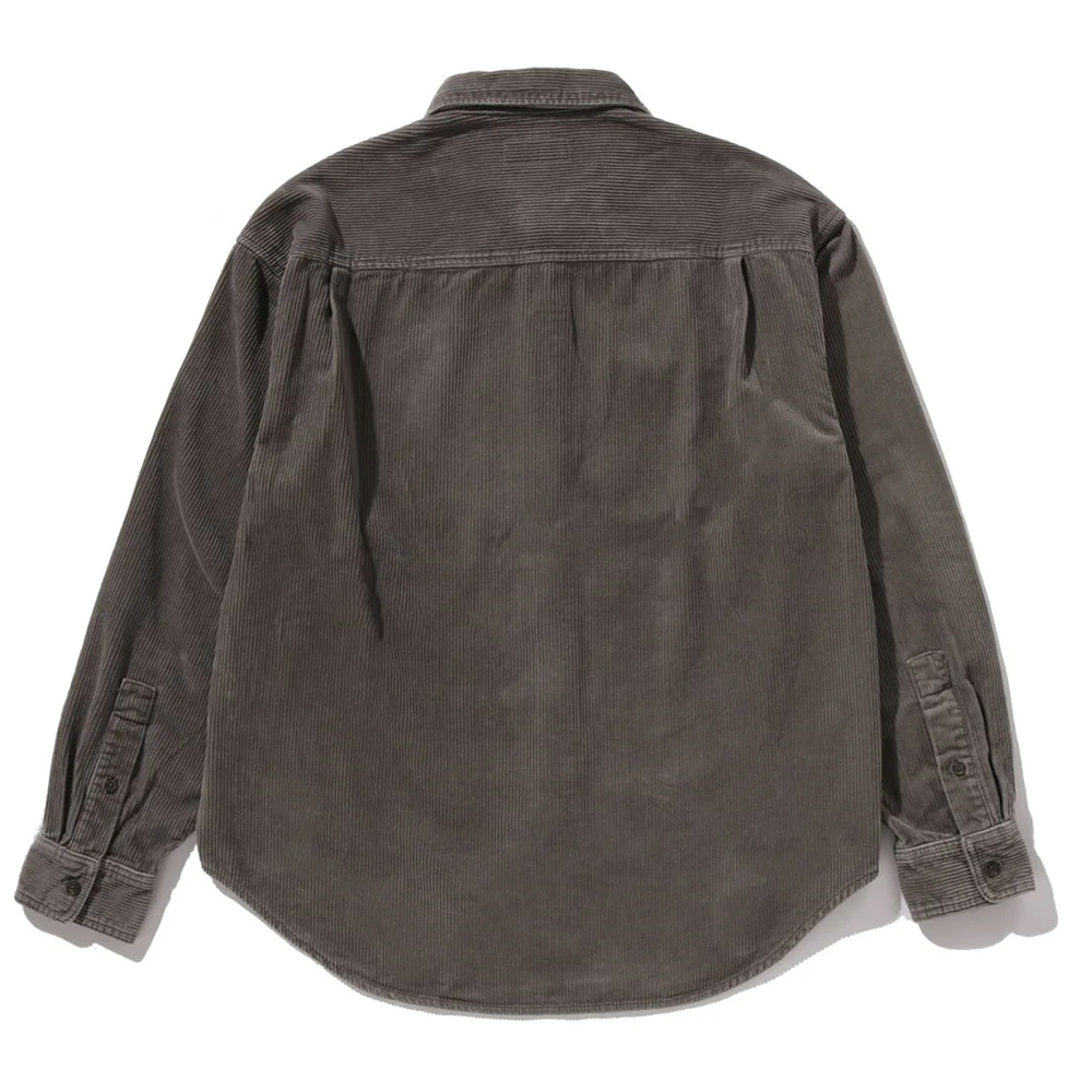 베이프 셔츠 ONE POINT HEAVY WASHED CORDUROY LS SHIRT 1L80-131-306 - 상세 이미지 4