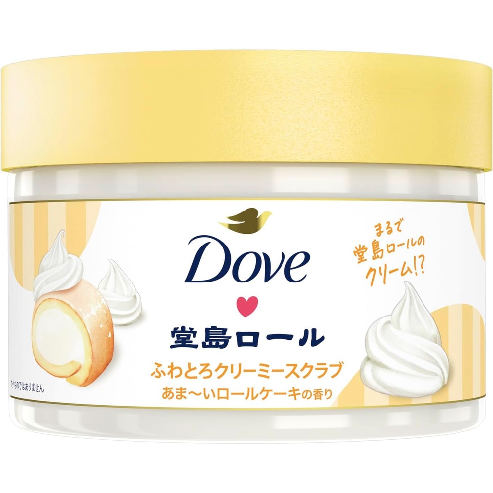 Dove 도브 도지마롤 달콤한 롤케이크향 크리미 바디스크럽 298g - 상품 이미지