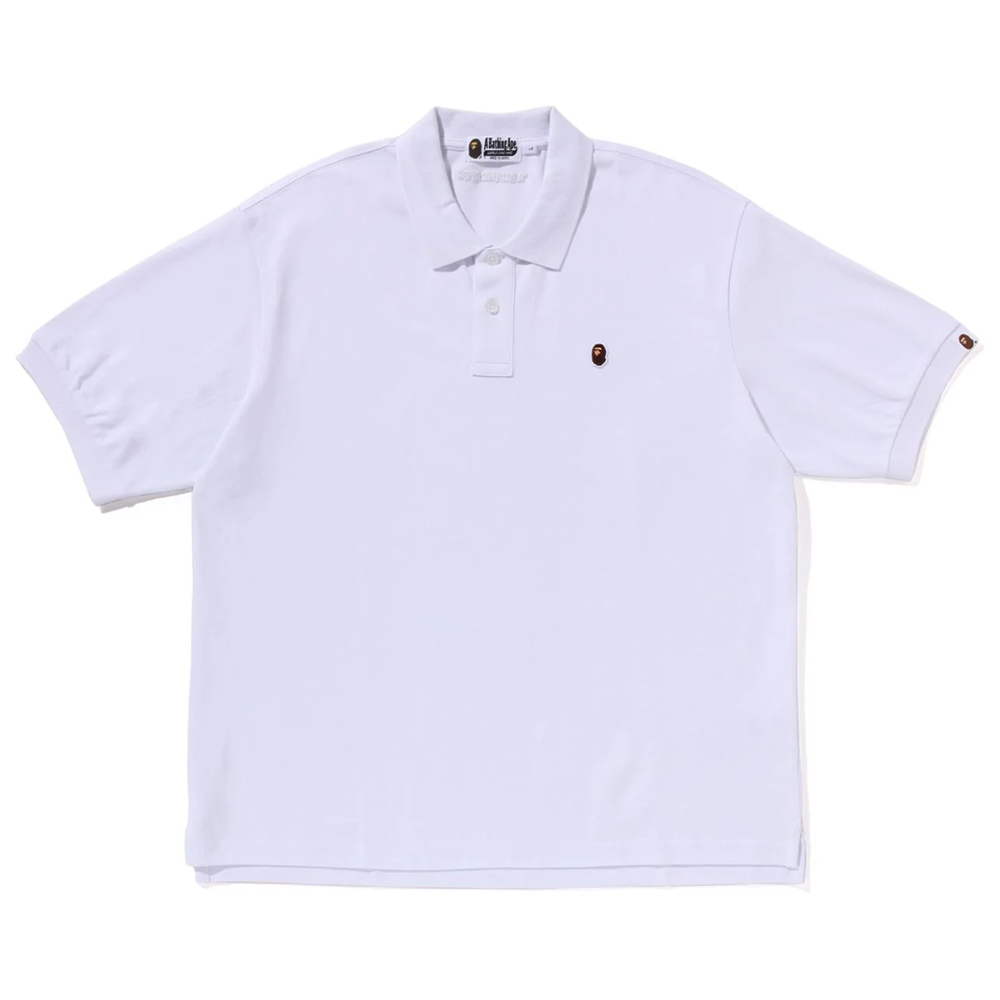 베이프 반팔티 ONE POINT RELAXED FIT POLO SHIRT 1L80-112-301 - 상품 이미지