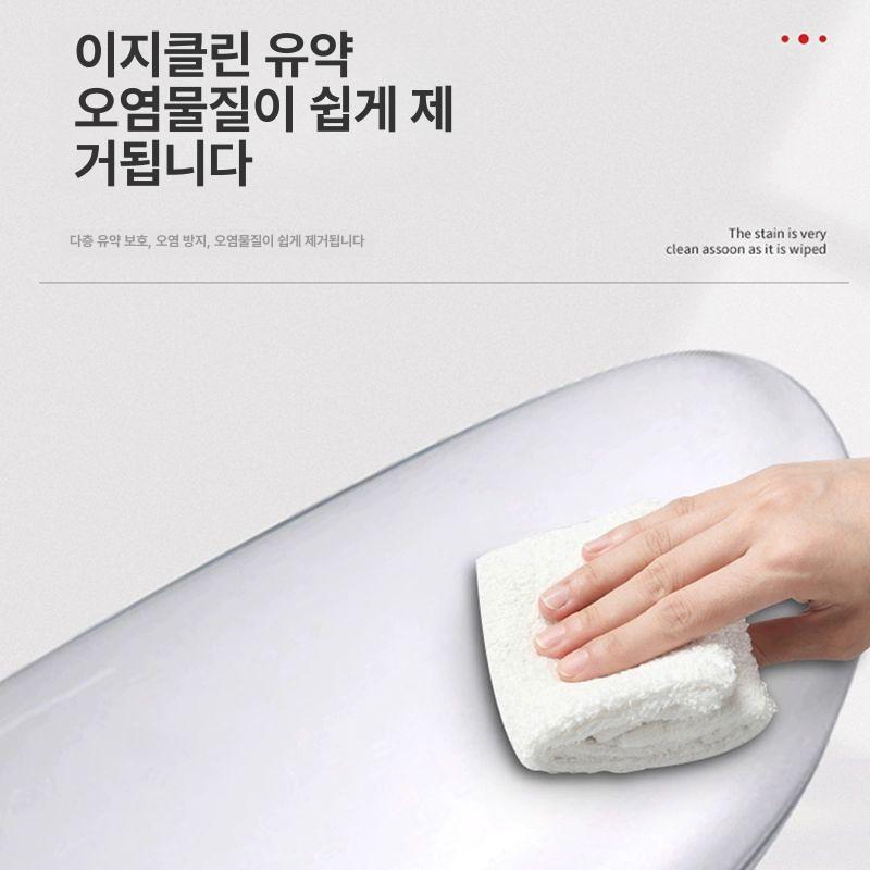 양변기 물탱크 43x19.7cm 세라믹 덮개 교체용 가정용 뚜껑 변기 사진 제공 - 상세 이미지 3