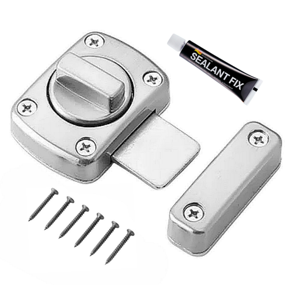 여닫이 문잠금장치 무타공 방문 화장실 대문 잠금 도어 걸쇠