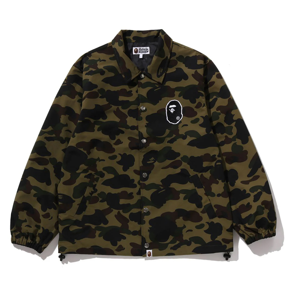 베이프 자켓 1ST CAMO COACH JACKET 1L70-140-009 - 메인 이미지