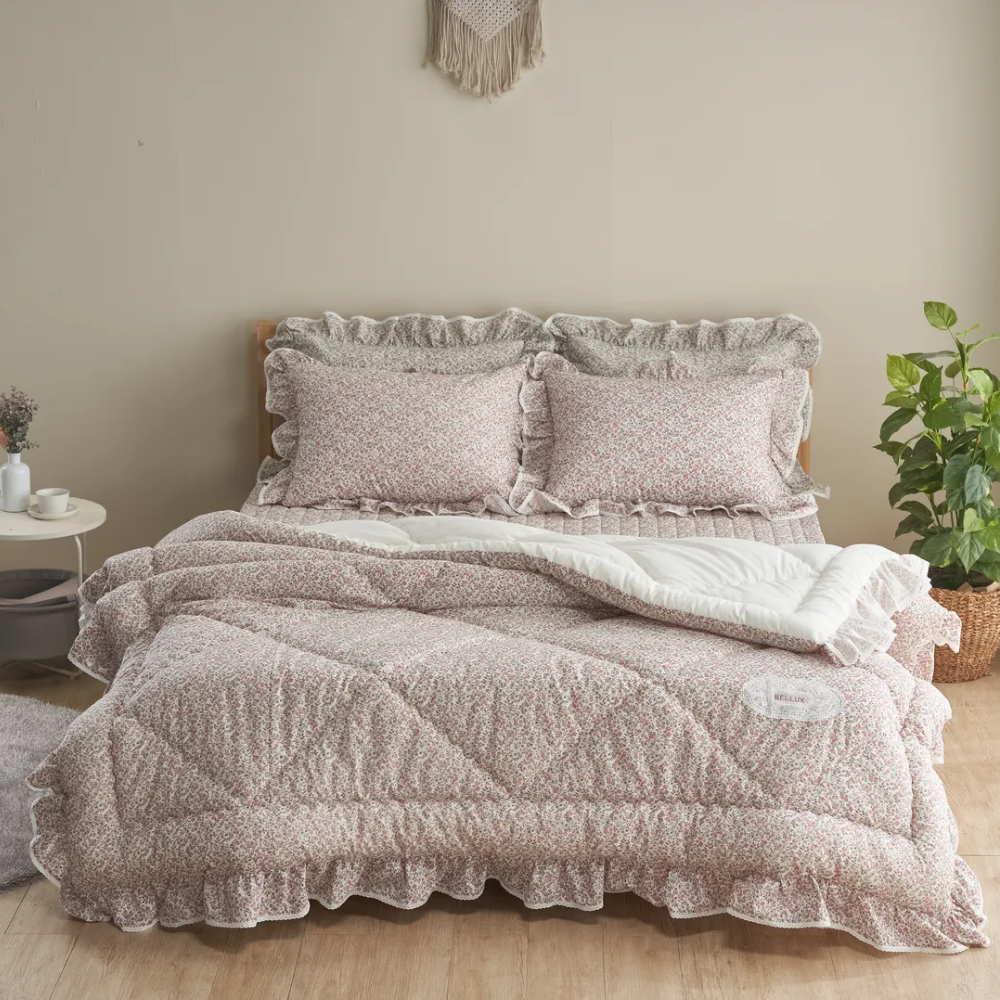 광목 60수 순면 아사이불 따뜻한 사계절 면 두꺼운 겨울 광목 차렵 이불 SS